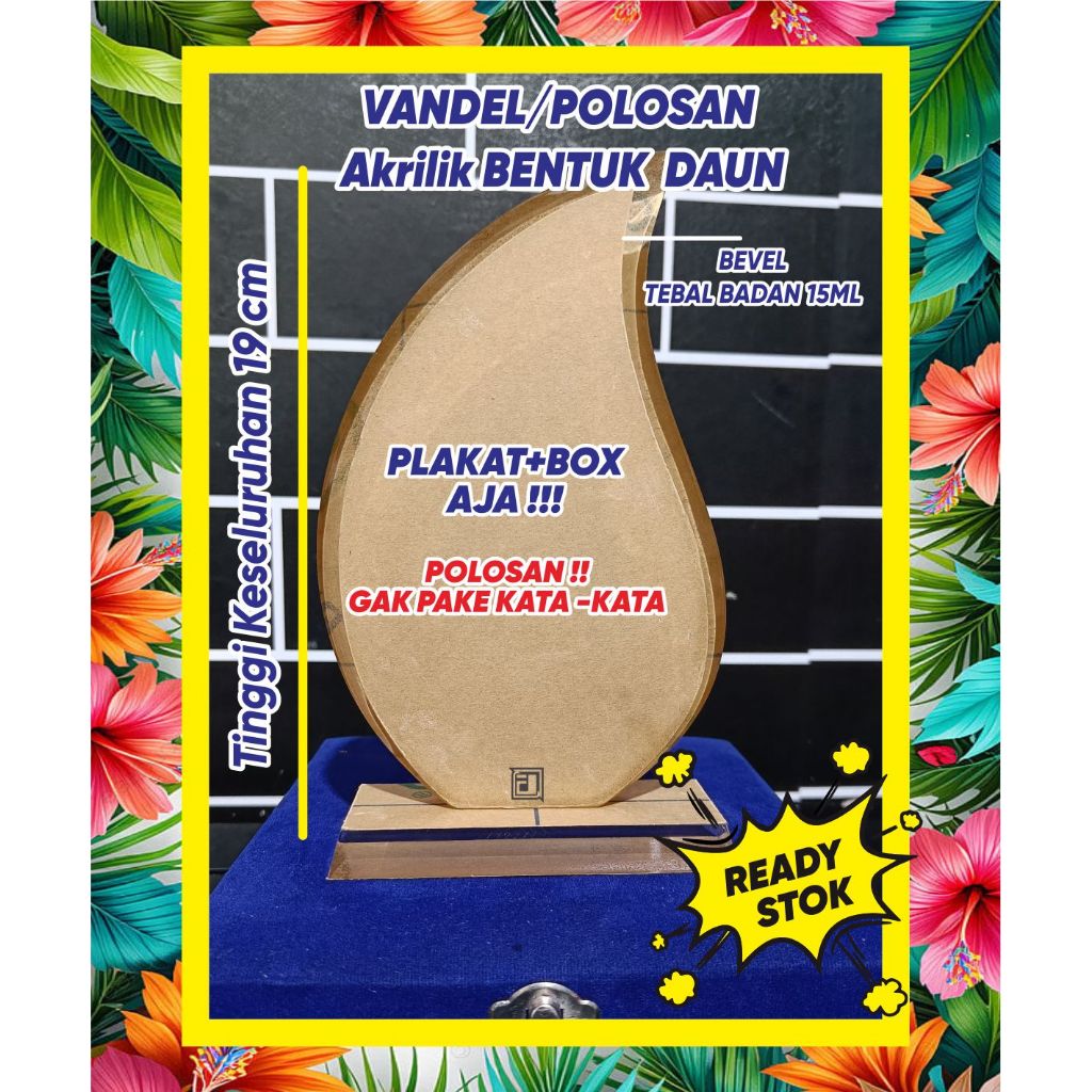 VANDEL+POLOSAN+AKRILIK+BEVEL+15ML+BOXBLUDRU+READYSTOK