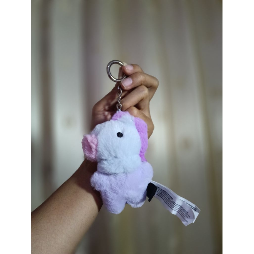 Ready - Bag Charm Mang Bulu Lembut Official Bt21
