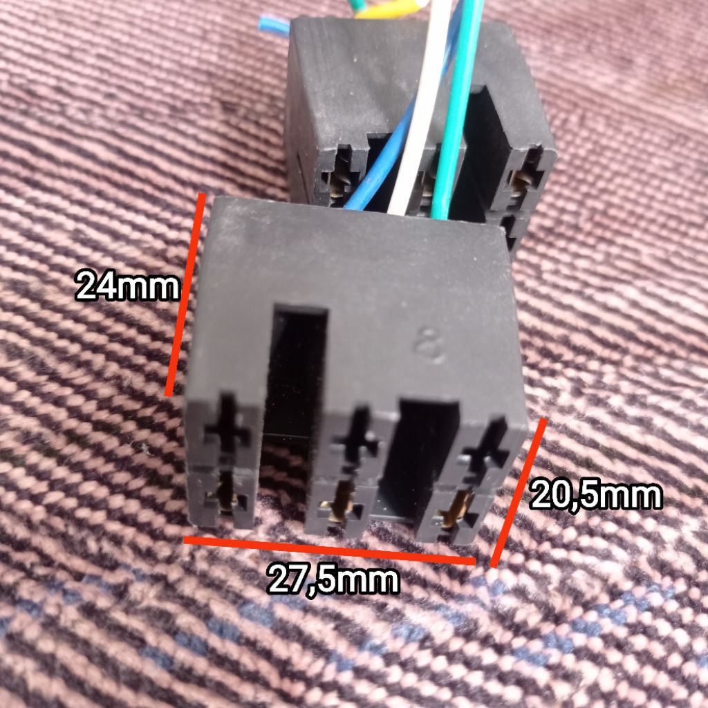Sambungan Kabel EX Mobil Aki Mainan Anak 3 kabel 6 kabel