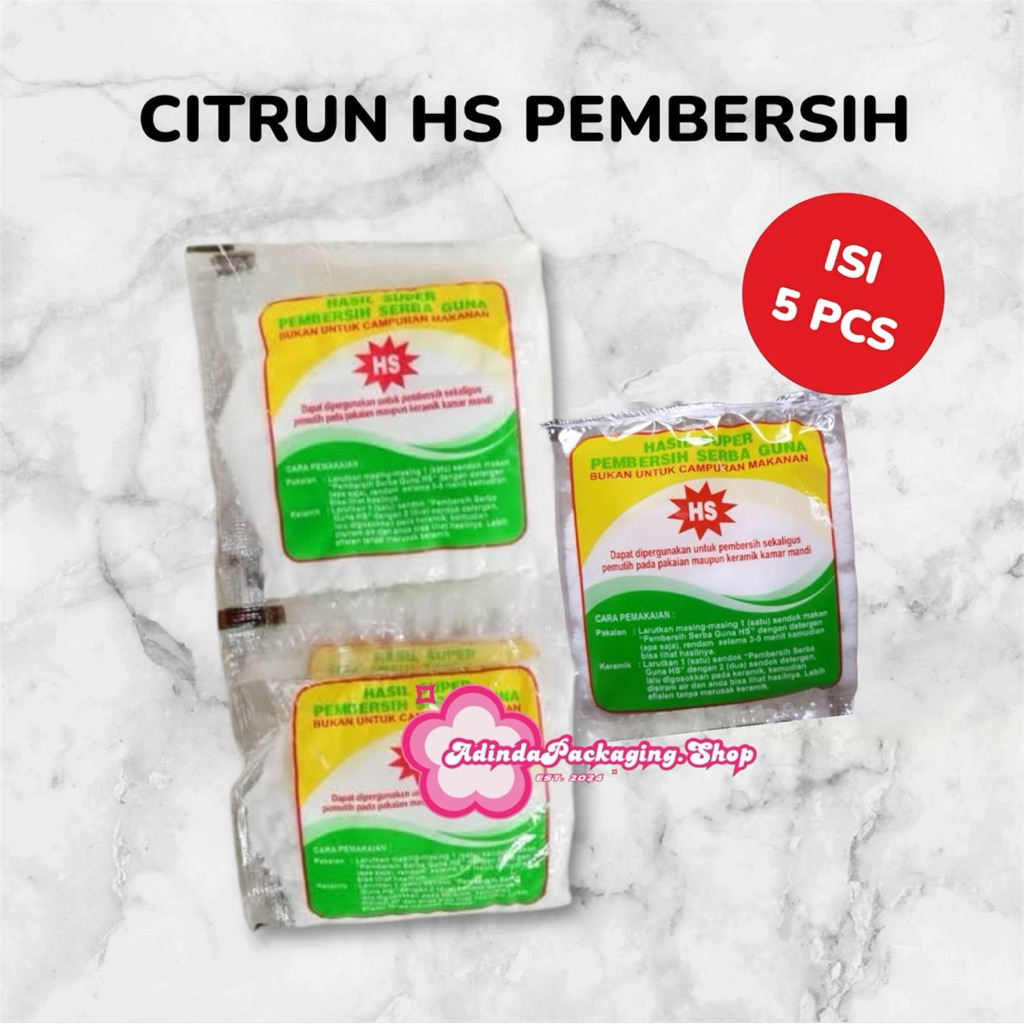 CITRUN HS | CITRUN ACID | CITRUN | ASAM SUTRAT | CITRUN MULTIFUNGSI | CITRUN PEMBERSIH DAN PEMUTIH |