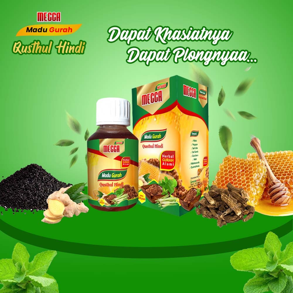 Madu Gurah Mecca Madu Qusthul Hindi 100% Original Madu Qust Al Hindi