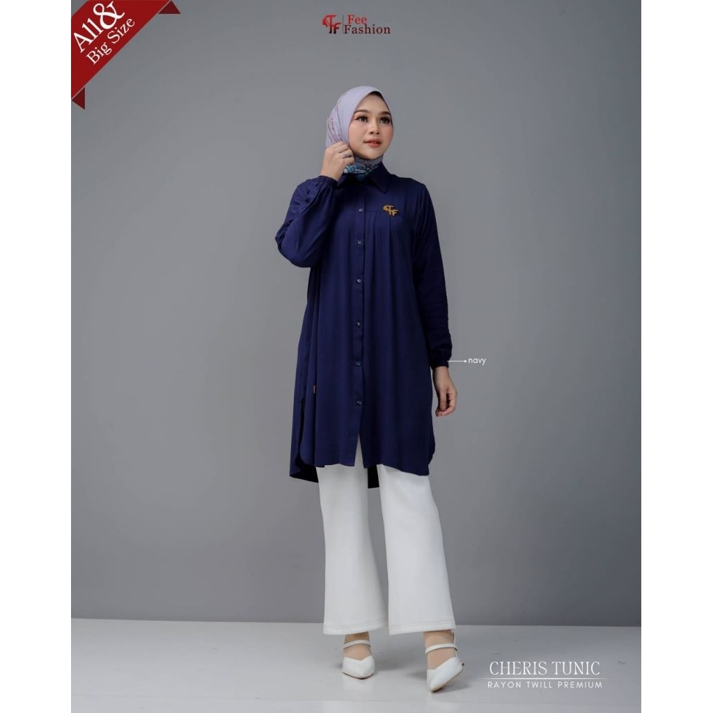 TUNIK FEE FASHION//TUNIK ATASAN WANITA// CHERIS TUNIK//