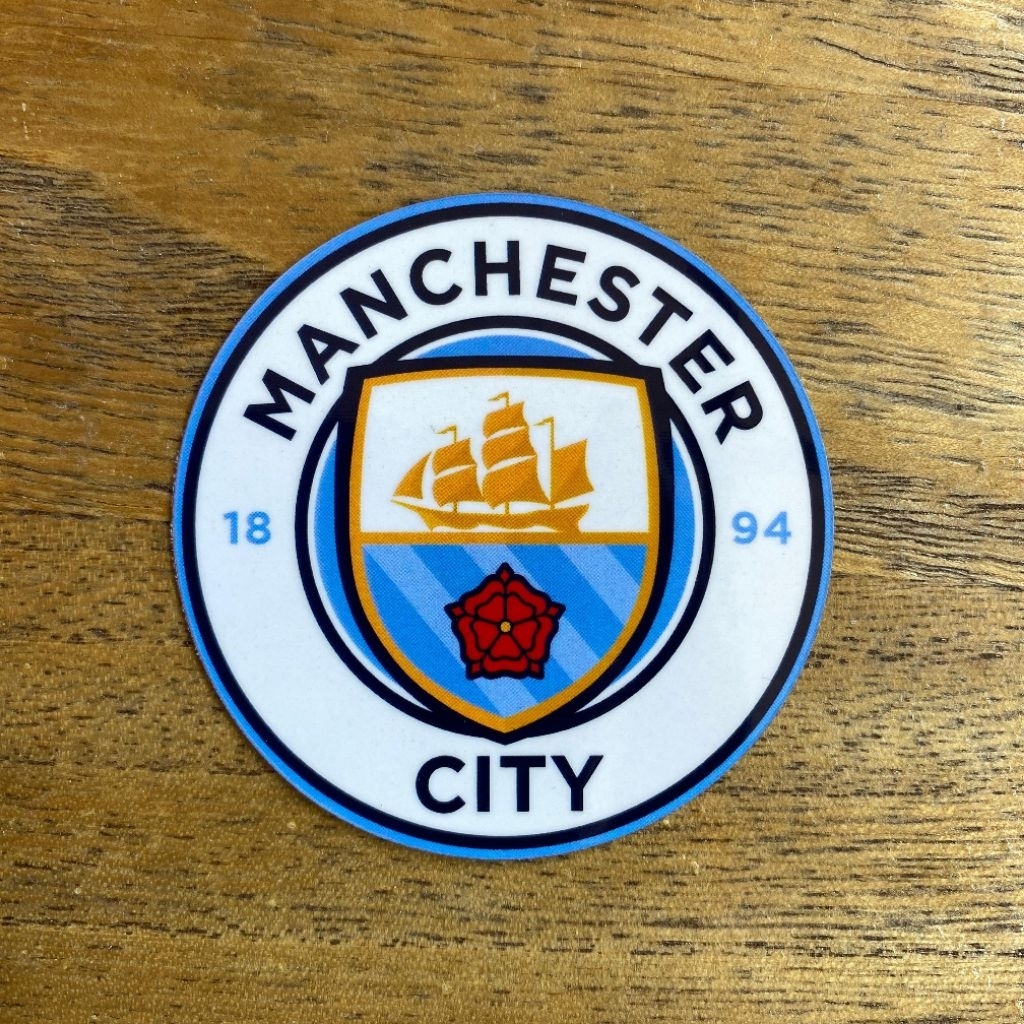 Stiker Logo Manchester City
