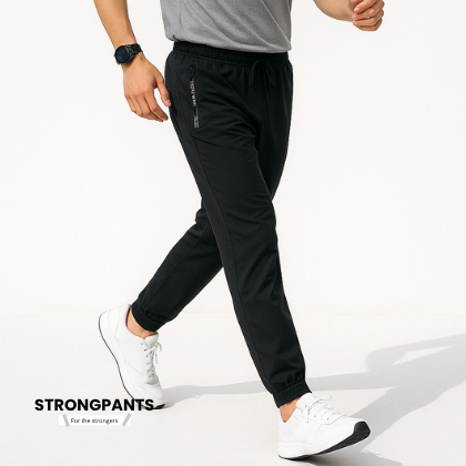STRONG PANTS Celana Jogger New Sport Pria Olahraga Panjang pants celana jogging, Lari, & Gym