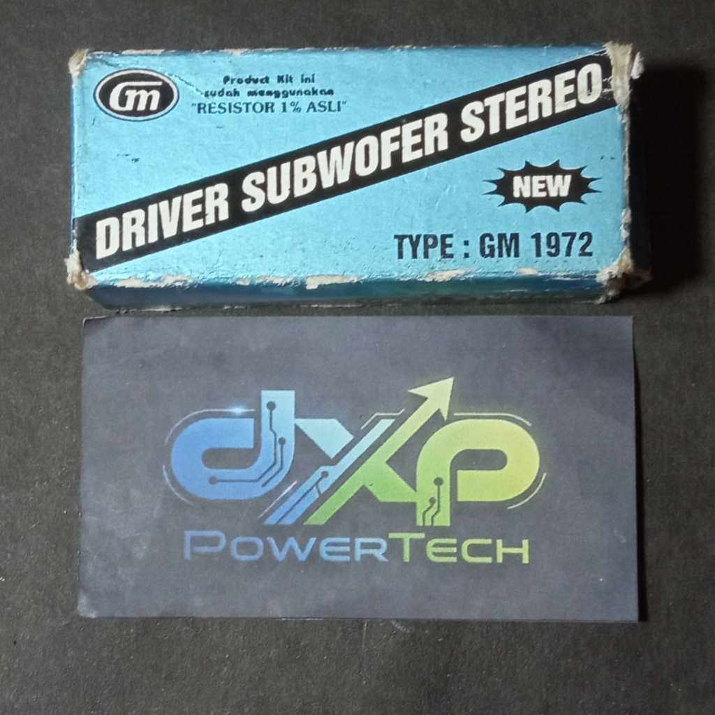 DRIVER SUBWOOFER STEREO by GM 1972