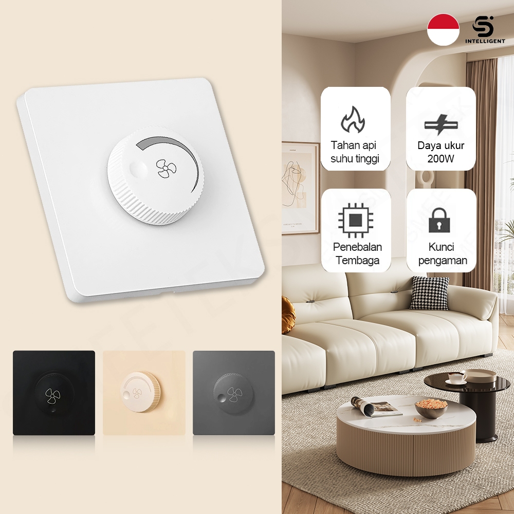 Dimmer Kipas Angin Gantung Untuk Semua Merk Saklar Dimmer Pengatur Kecepatan Kipas Angin Plafon
