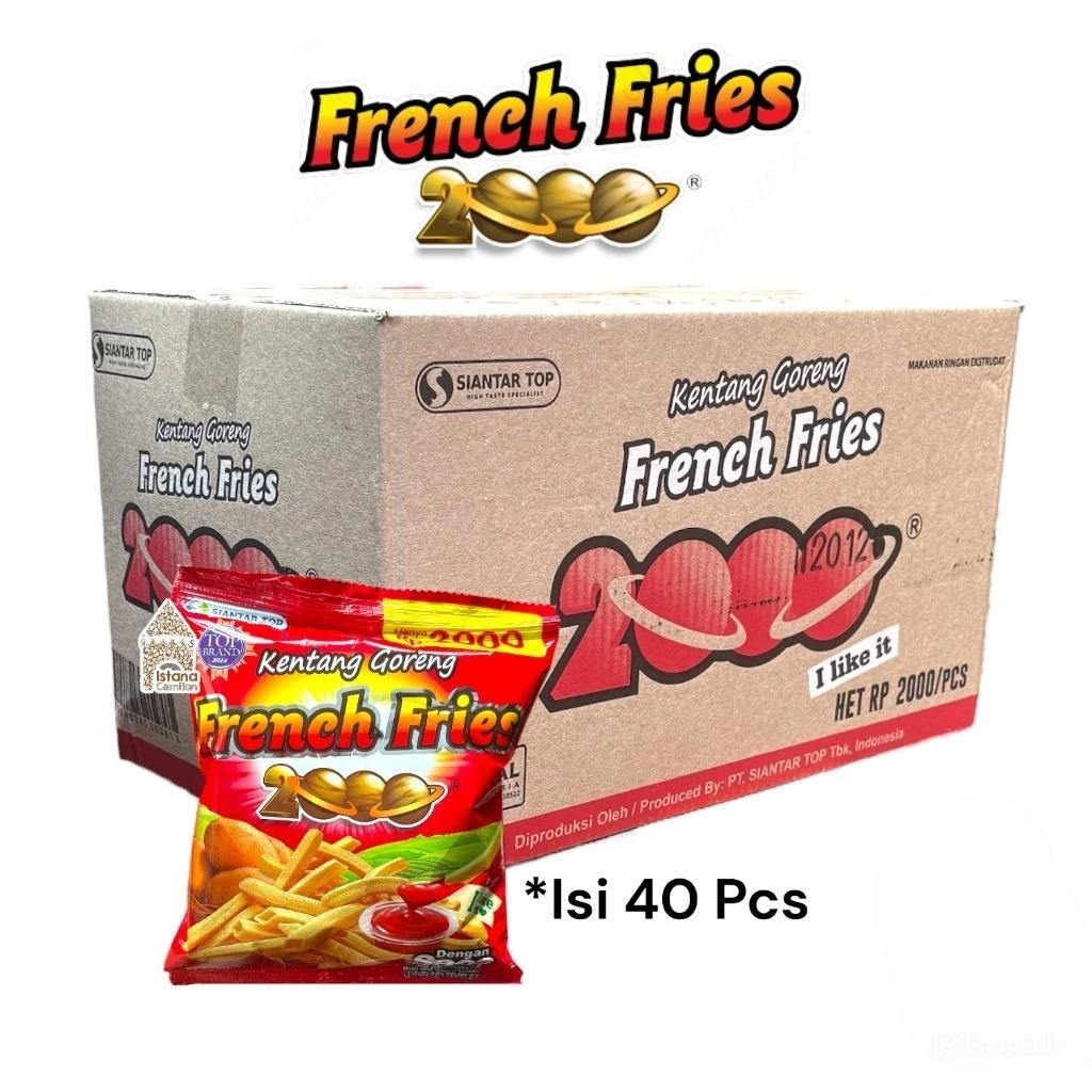 FRENCH FRIES 2000 DUS AN atau 40 BKS @ 14 GR