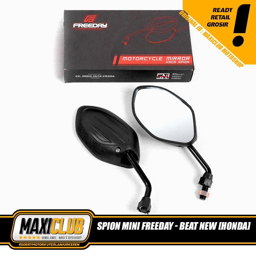 Variasi Kaca Spion Mini Motor Beat New Fi Pop Karbu Street 2017 Deluxe 2022 Vario 150 Baut Drat Yama