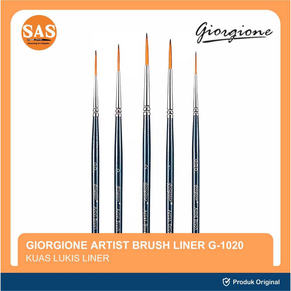 Giorgione - Artist Brush Liner G-1020 - Kuas Lukis - SAS