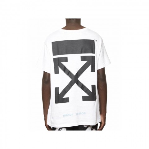 OFF WHITE CARAVAGGIO TEE SS17 WHITE