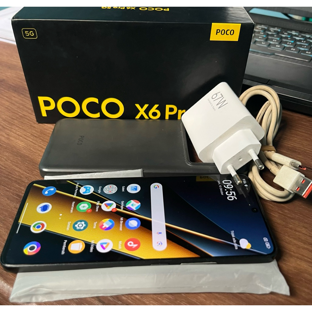 POCO X6 PRO 5G 12/512 SECOND FULL SET LIKE NEW