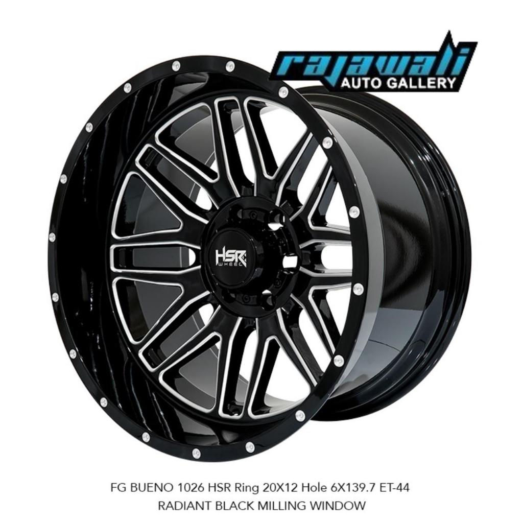 VELG CELONG OFFROAD RING 20 LEBAR 12 FG BUENO HSR BUAT MOBIL FORD EVEREST HILUX DC FORTUNER TRITON