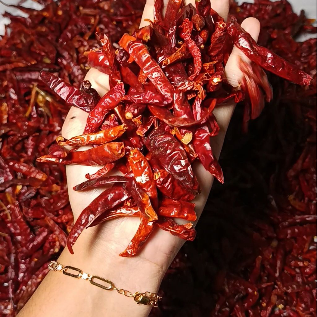 Cabe/cengek kering Grade A super pedas tanpa tangkai 1 kg