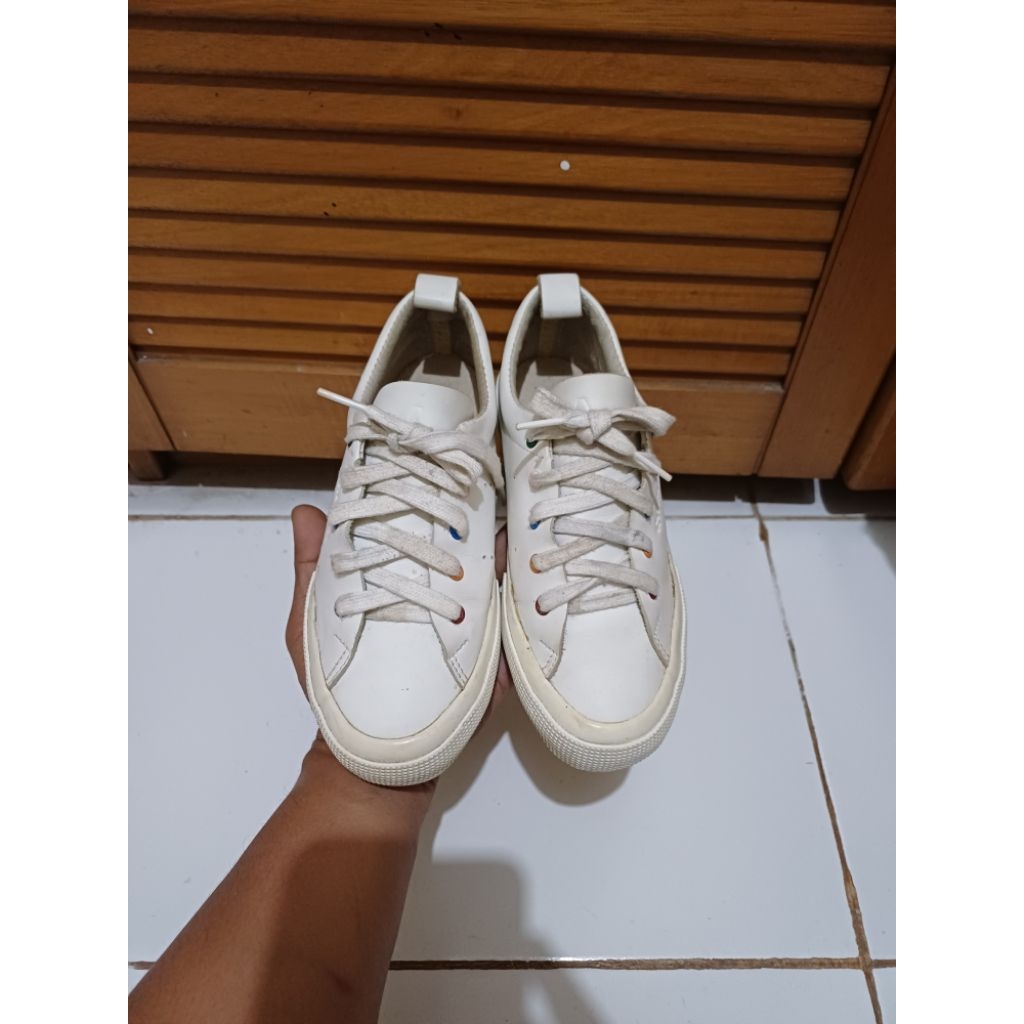 Sepatu Superga x Alexachung Full Leather Original