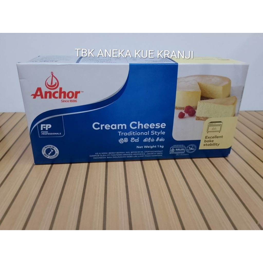 CREAM CHEESE ANCHOR 1KG ANCHOR CREAM CHEESE 1KG