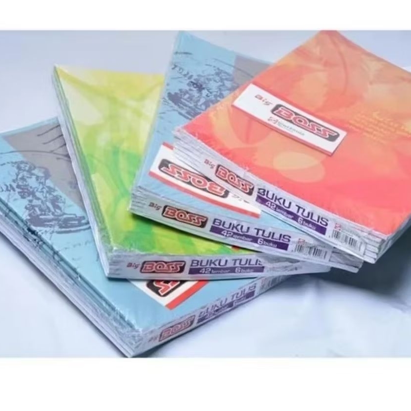 BUKU TULIS PANJANG ORIGINAL MERK BIG BOSS