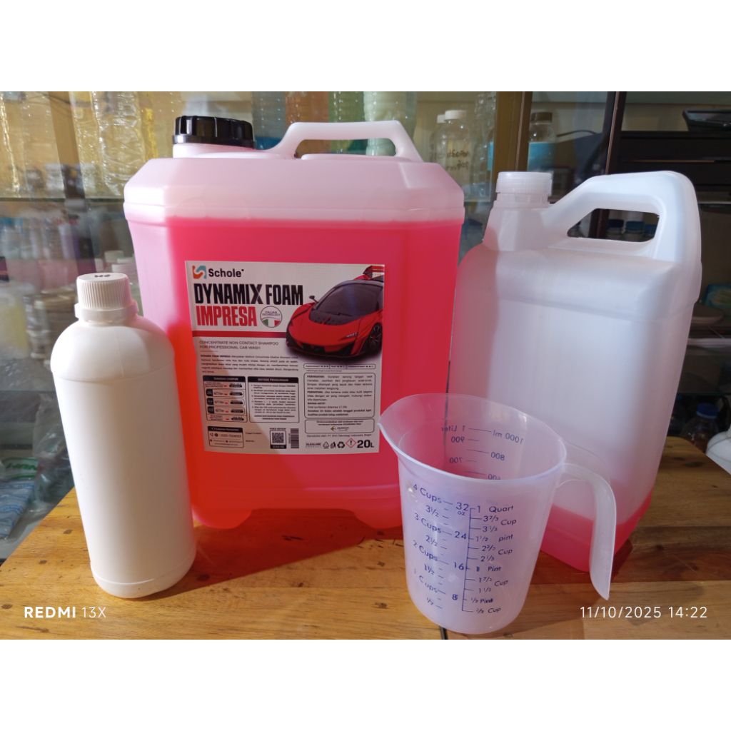 Shampo sabun cuci motor tanpa sentuh Touchles SCHOLE DYNAMIX FOAM IMPRESA FIPECK 5 KG