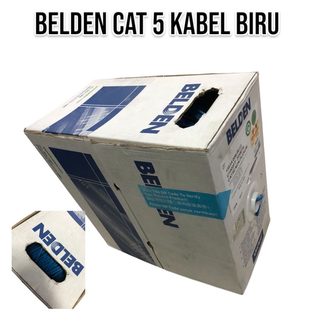 Kabel LAN UTP Belden Cat 5 1Roll