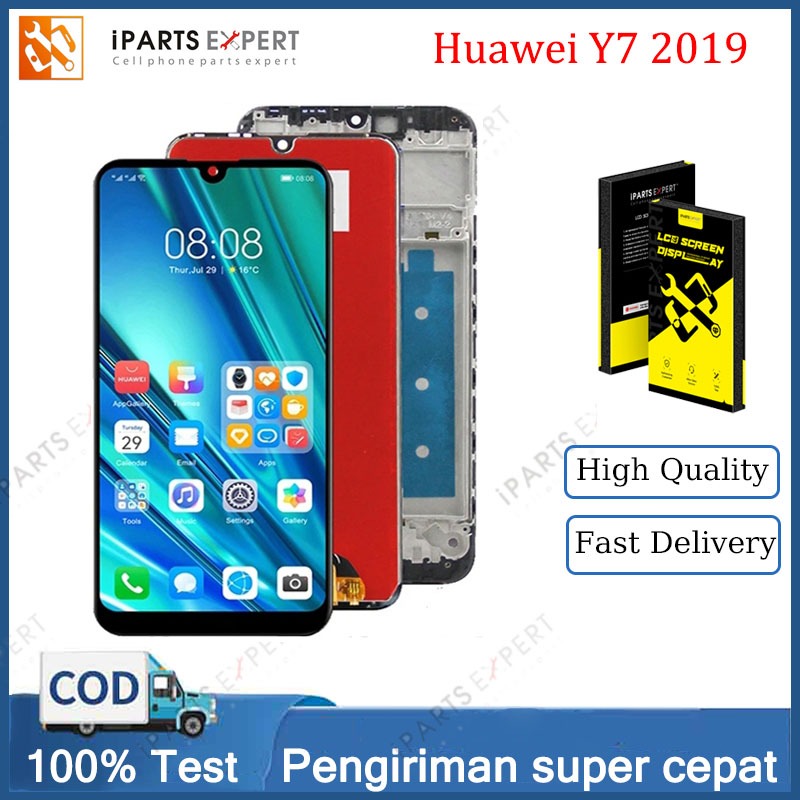IPARTSEXPERT Original LCD For Huawei Y7 2019/Huawei Y7 Pro 2019/Huawei Y7 Prime 2019 Tampilan LCD La