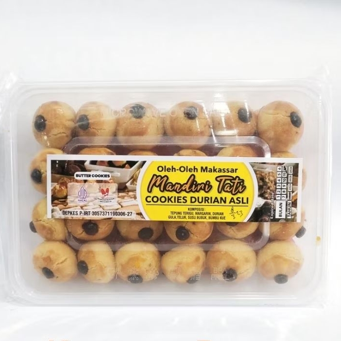 Kue Durian Asli - Kue Kering Durian - MANDIRI TATI