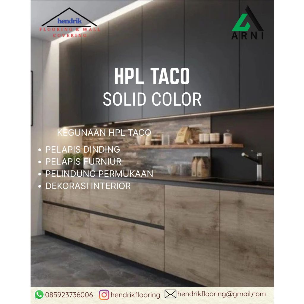 HPL TACO SOLID COLOR