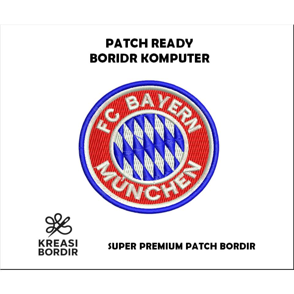 EMBLEM PATCH BORDIR LOGO BOLA - Kreasibordir.id