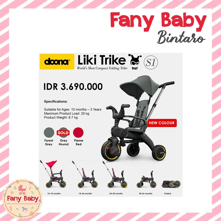 DOONA LIKI STRIKE S1 / SEPEDA