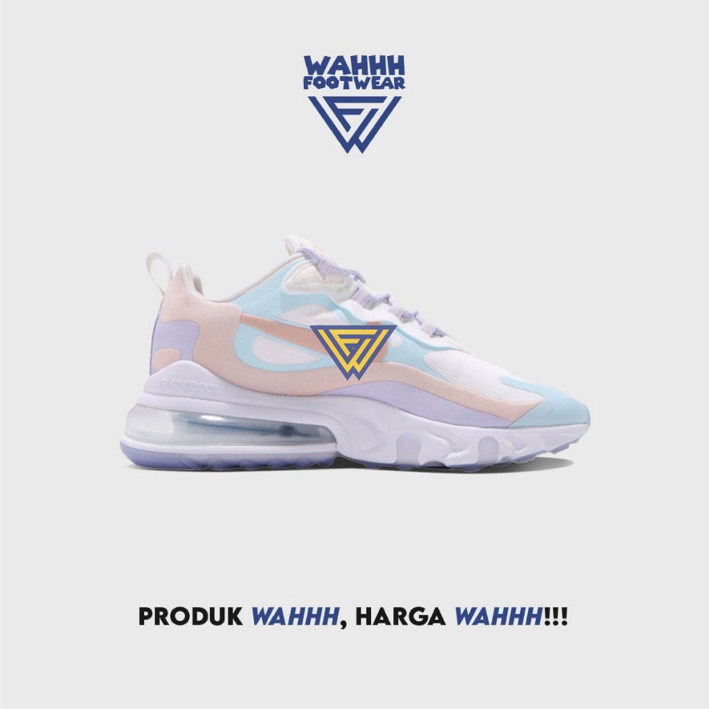 NK Air Max 270 React - Sail Coral Stardust Original