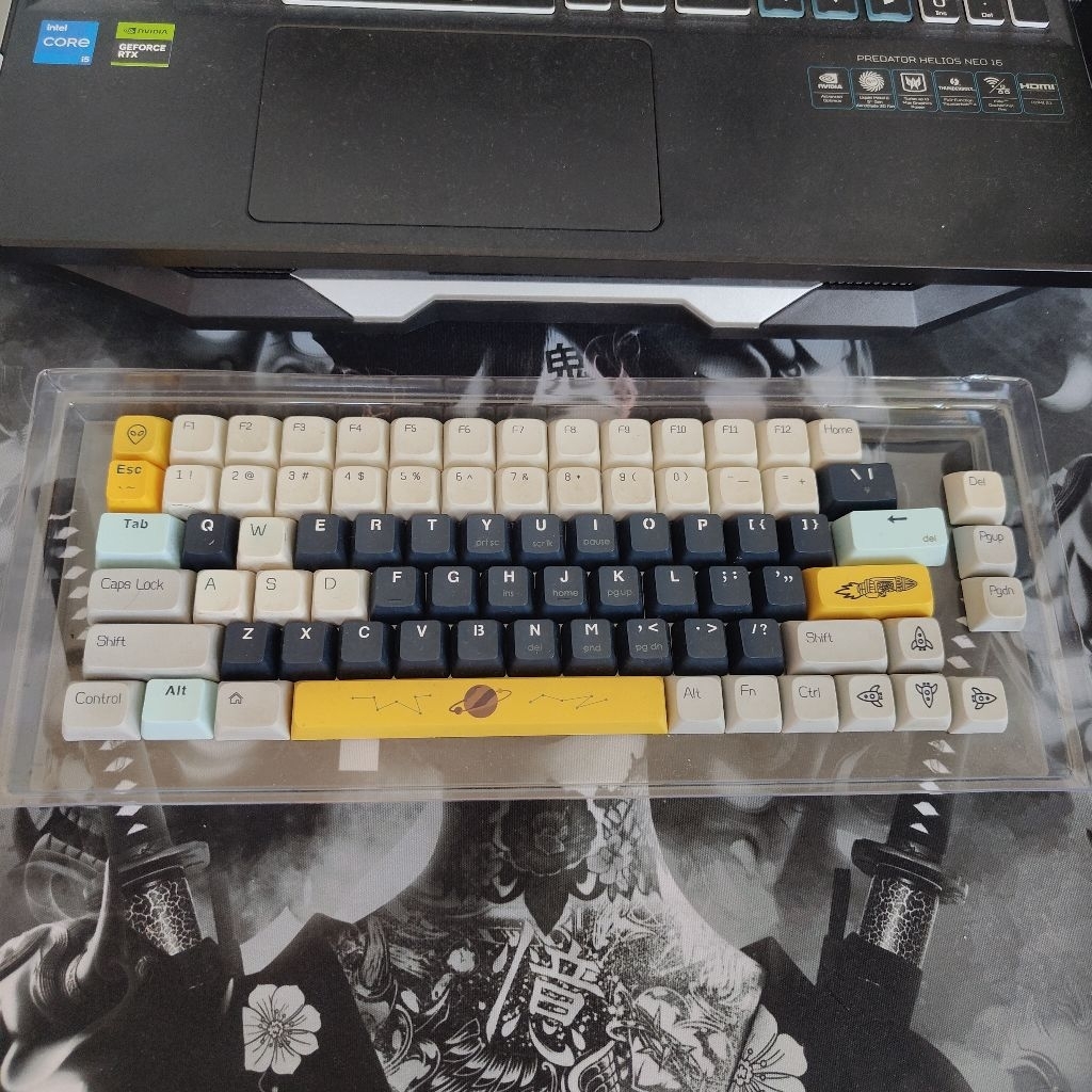 Keycaps Copotan Koodo Solar Mechanical Keyboard 75%