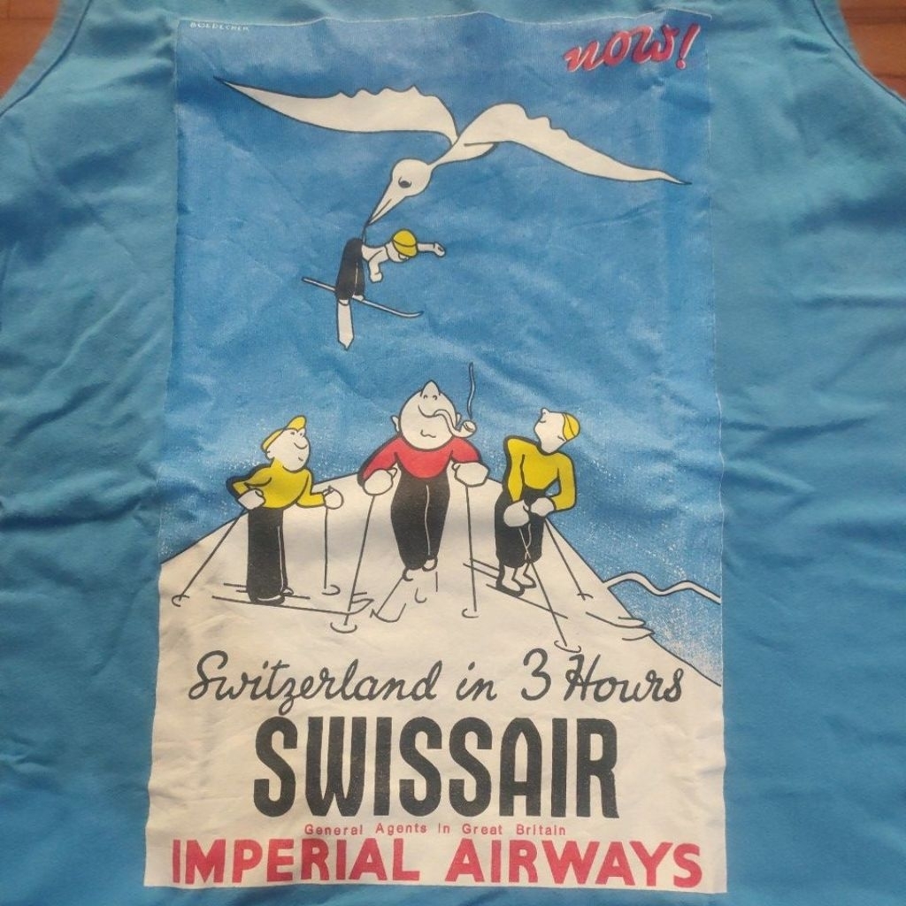 kaos kutung bekas tin tin vintage