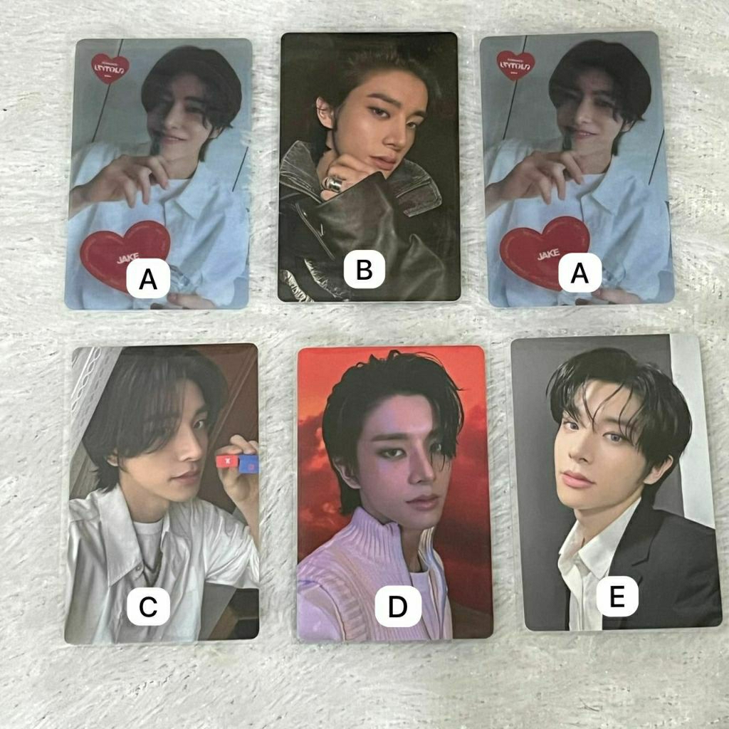 JAKE ENHYPEN PHOTOCARD OFFICIAL