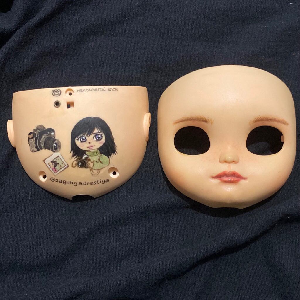 faceplate / face plate / fp blythe doll blythedoll icy custom