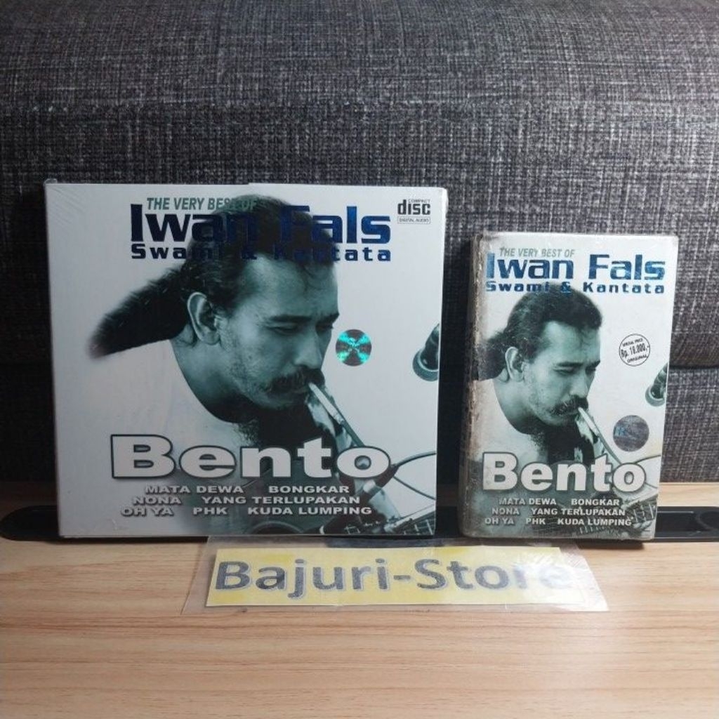 CD "Iwan Fals" + Kaset Pita "Iwan Fals"/Album "The Very Best of"/Sepaket CD & Kaset/Segel/Sealed/Ori