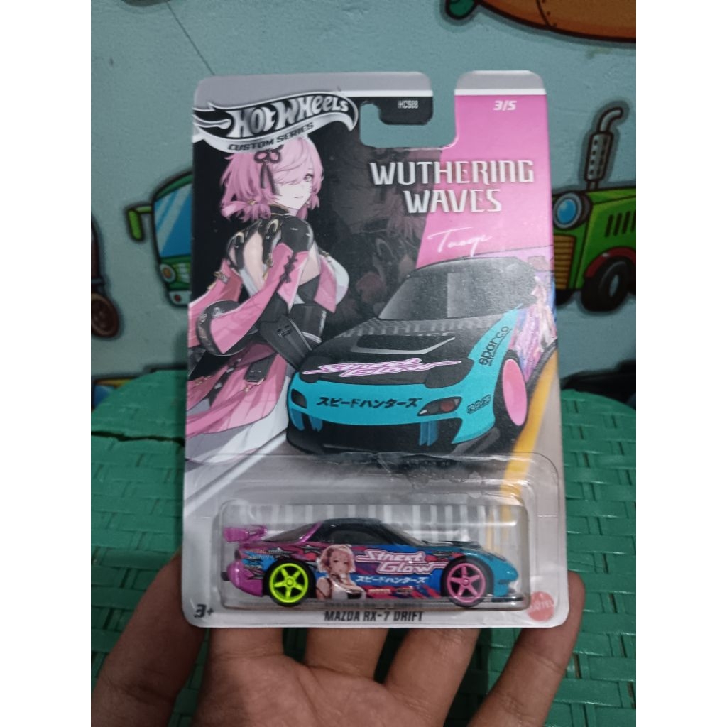 hotwheels custom series mazda rx7 loose