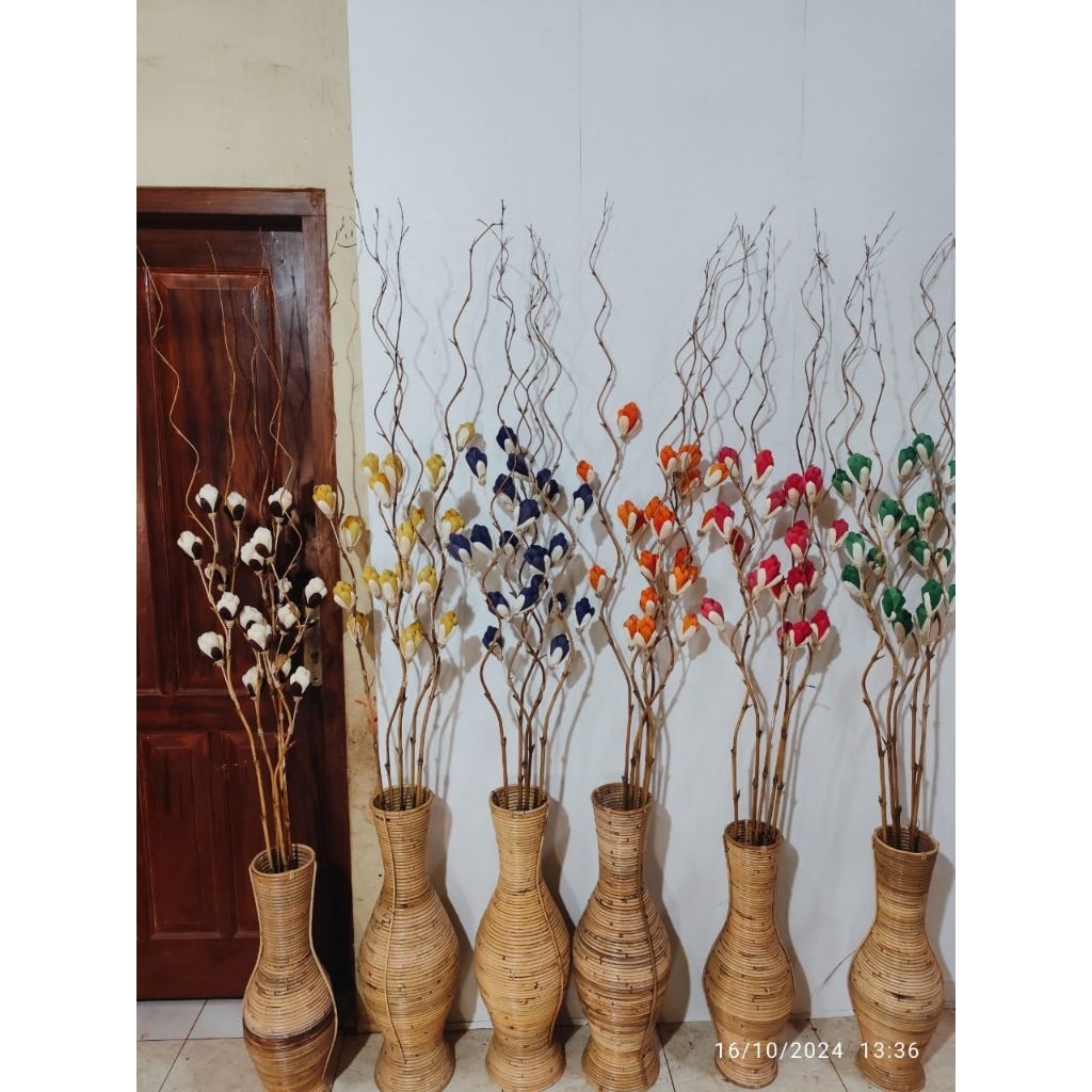 Bunga kering Klobot jagung/Nanas Klobot jagung