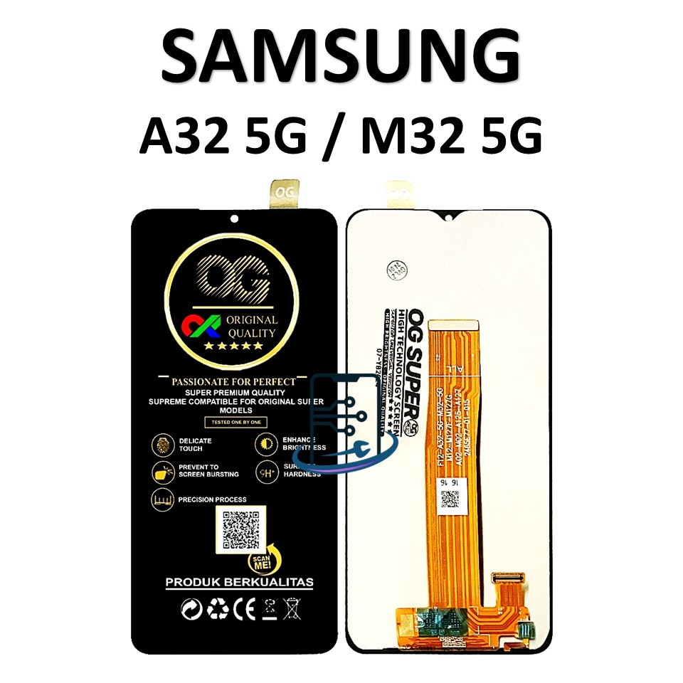 LCD TOUCHSCREEN SAMSUNG GALAXY A32 5G / M32 5G FULLSET ORIGINAL 100%