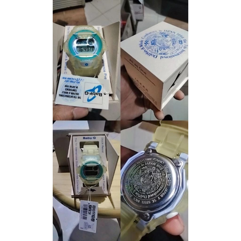 Jam tangan Casio baby g bg 370 I.C.R.C nos