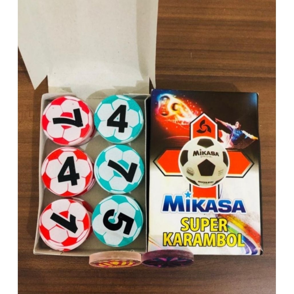 BIJI KARAMBOL SUPER 2 LAPIS IMPORT