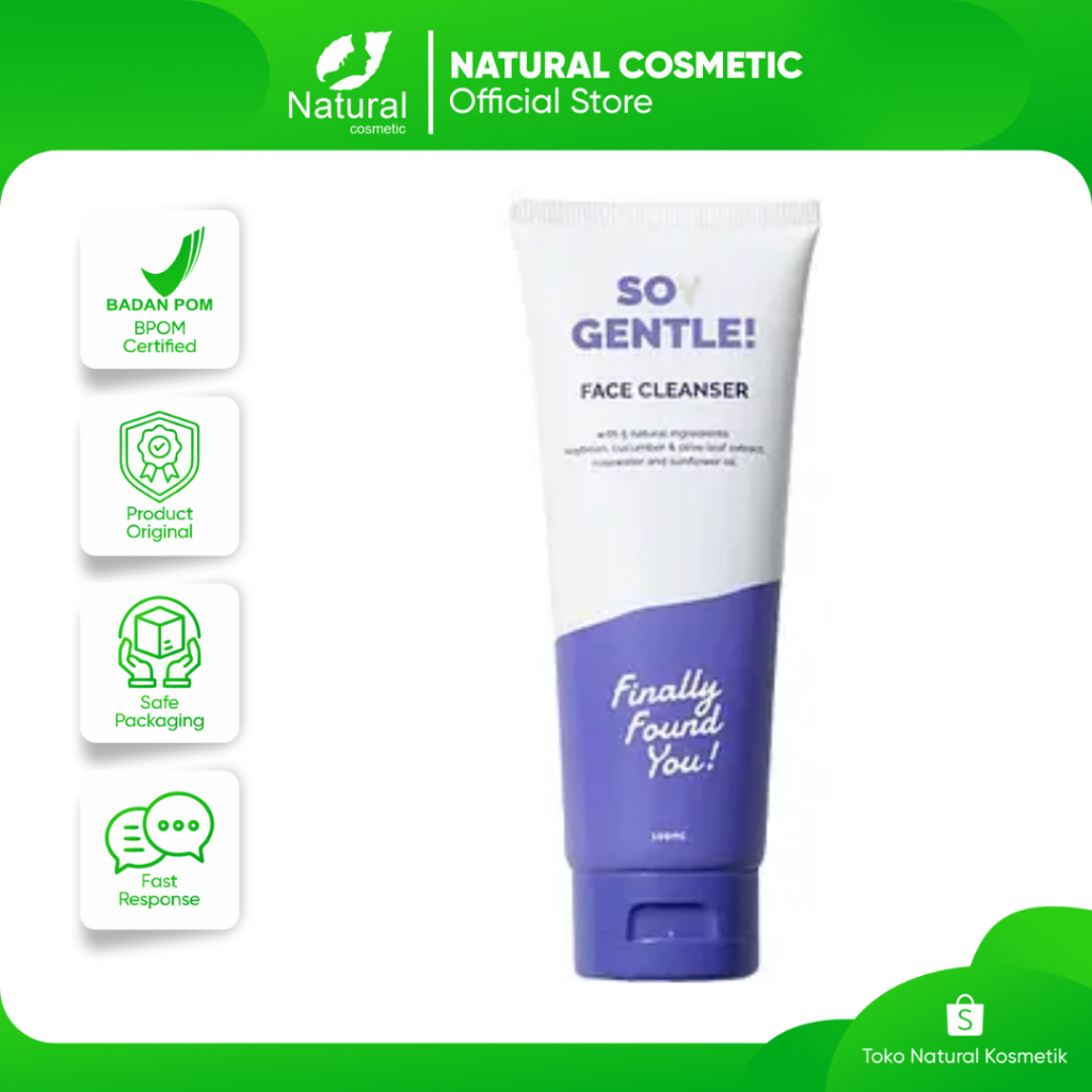 Finally Found You! SOY GENTLE! Face Cleanser