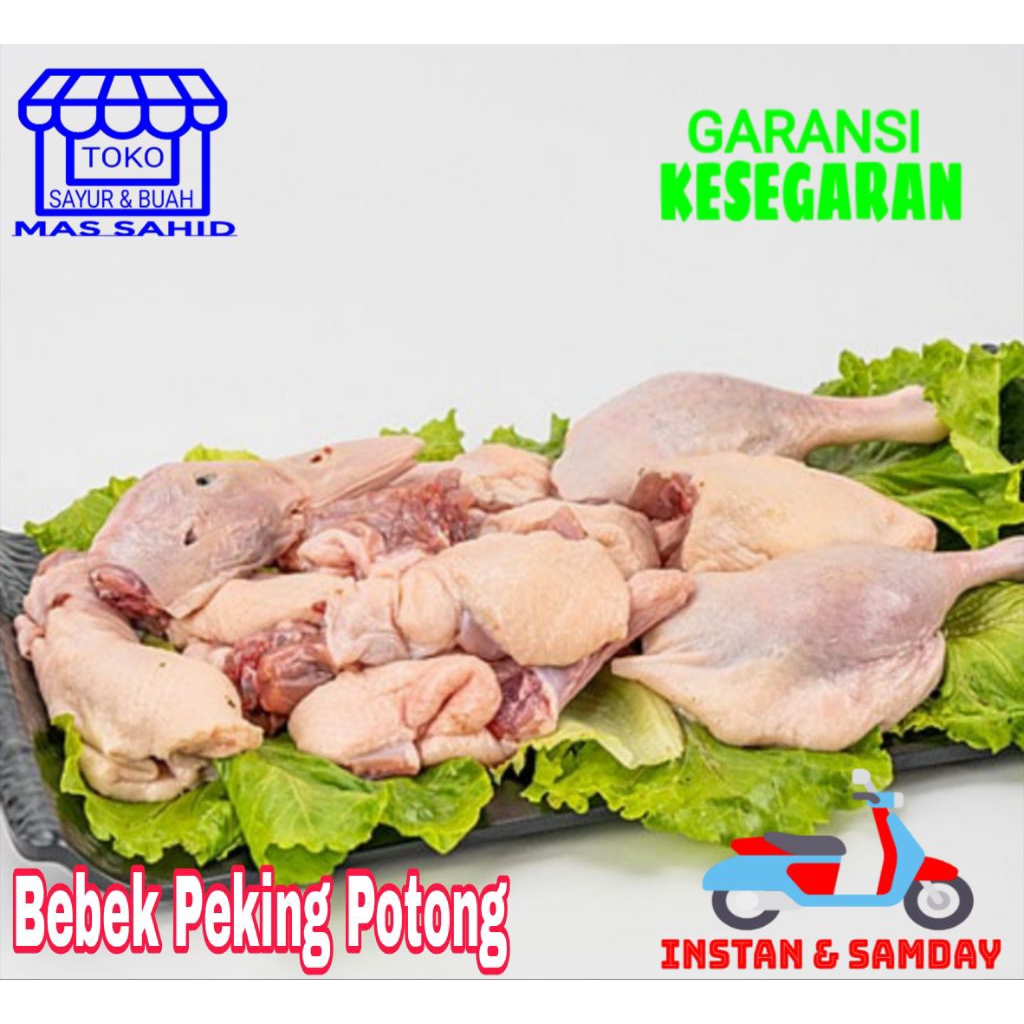 BEBEK Peking POTONGAN Random Bebek Potong Kirim instan & domeday