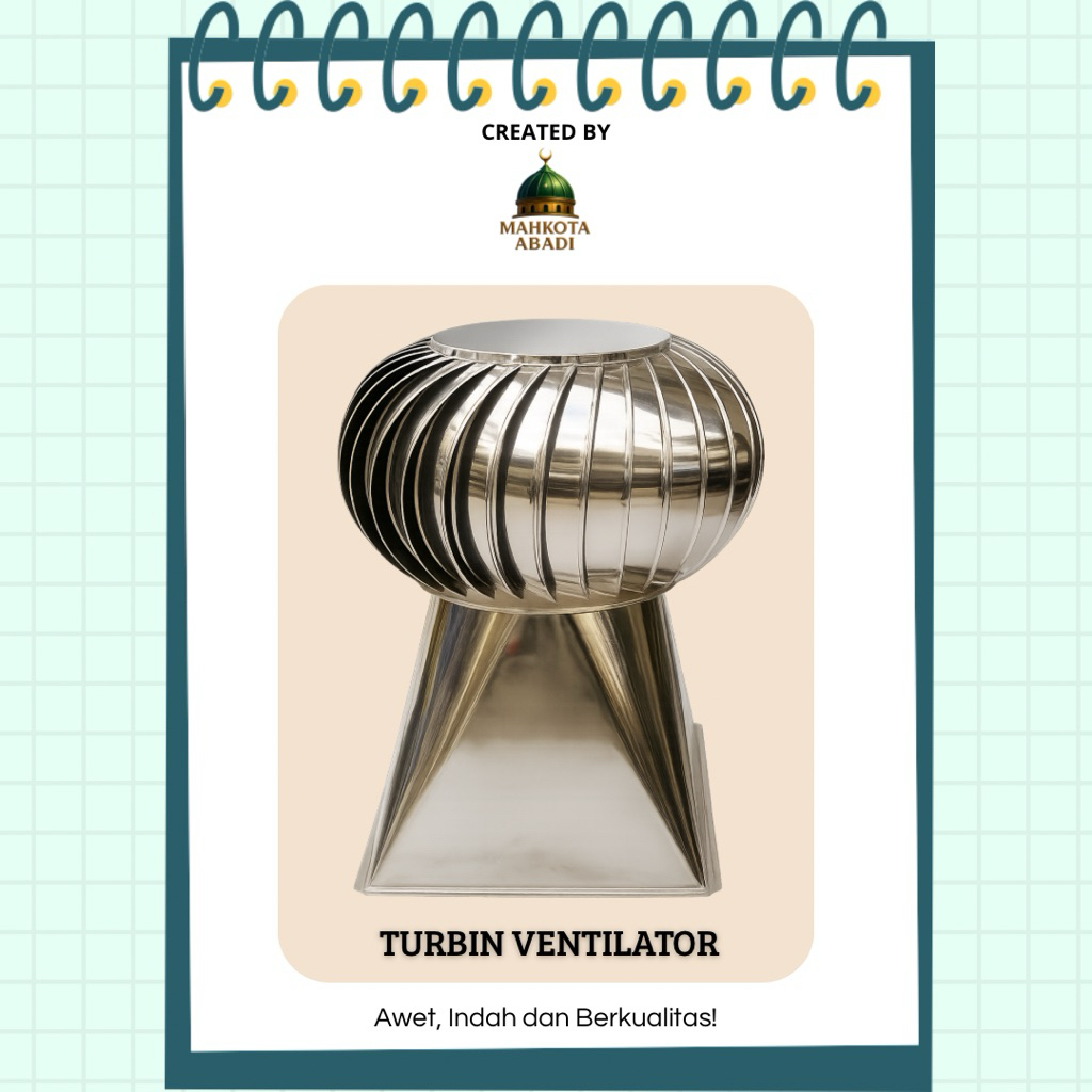 Turbin Ventilator Aluminium