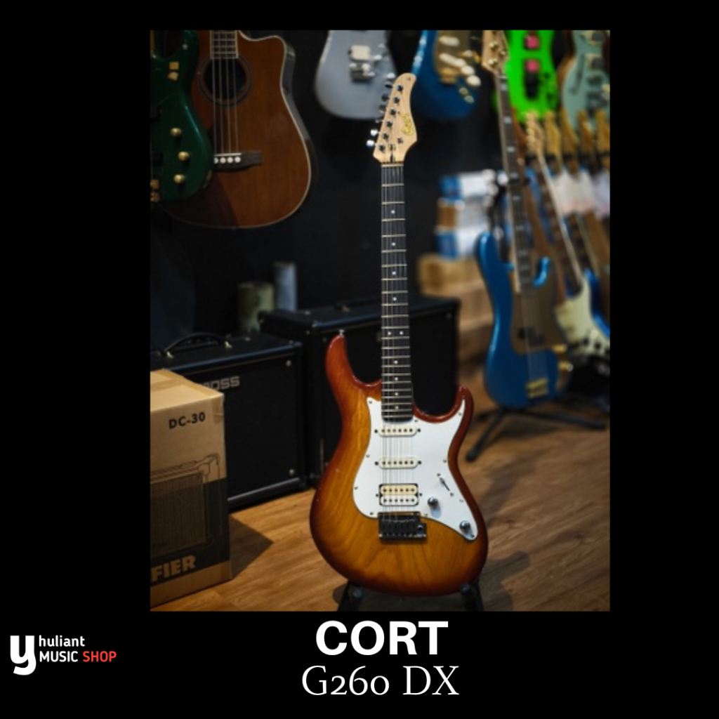 Cort G260DX Chery Burst Original Guitar Elektrik Second Good