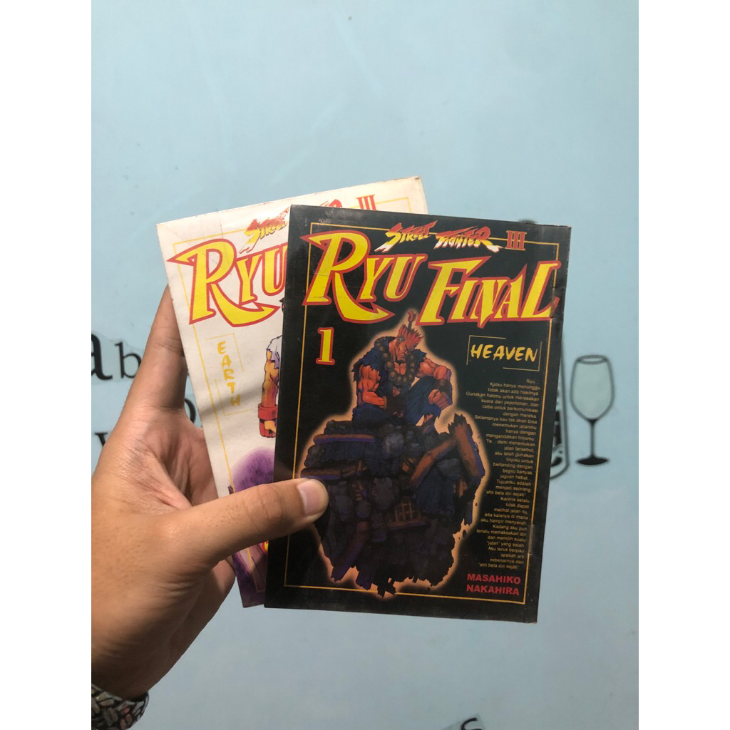 Komik Street Fighter III Ryu Final Vol 1 & 2 , Per Book , Bekas