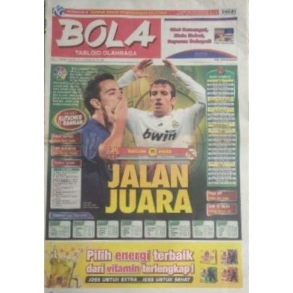 Tabloid BOLA Tahun 2008