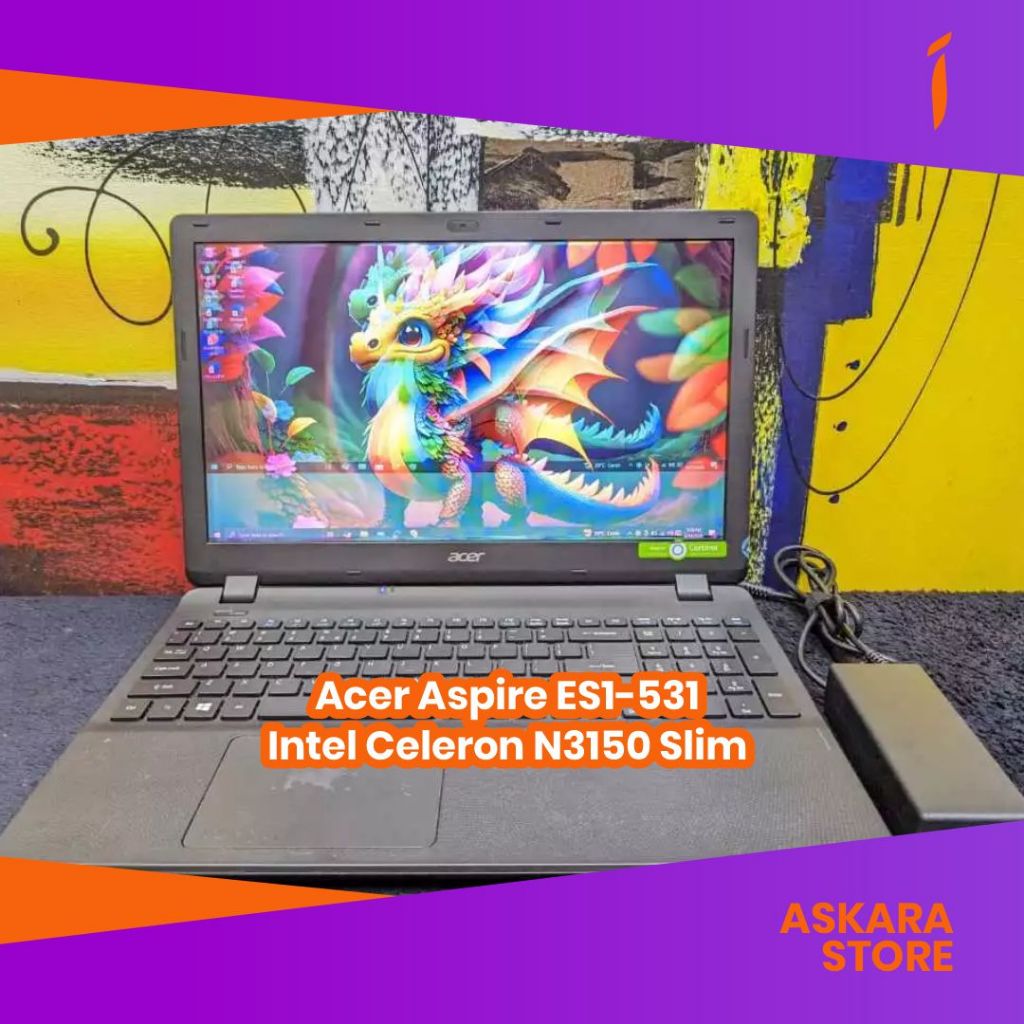 Laptop Bekas Murah Acer Aspire ES1-531 Intel Celeron N3150 Slim