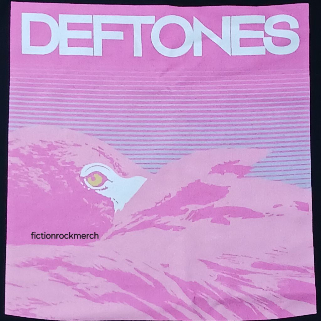 Kaos Band DEFTONES import original Size LARGE - Flamingo