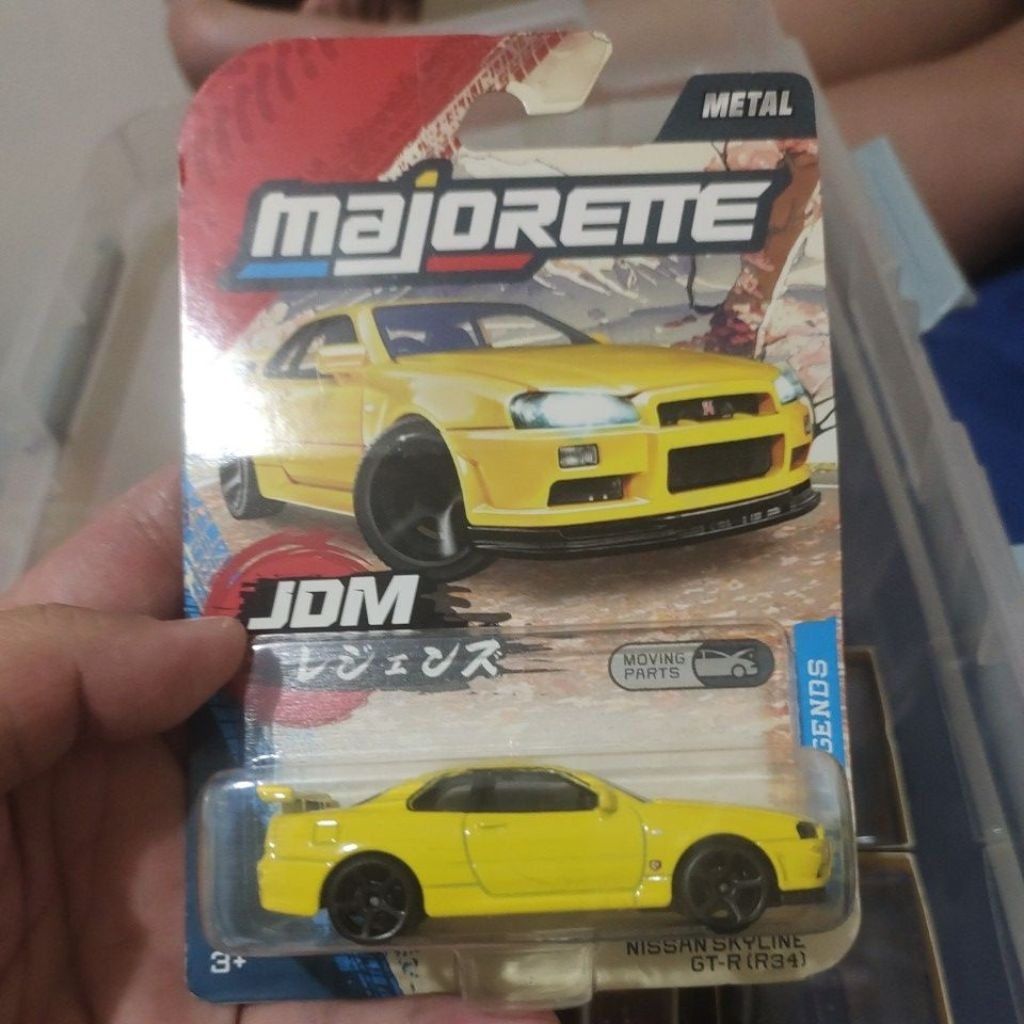 MAJORETTE JDM NISSAN SKYLINE GT-R (R34)