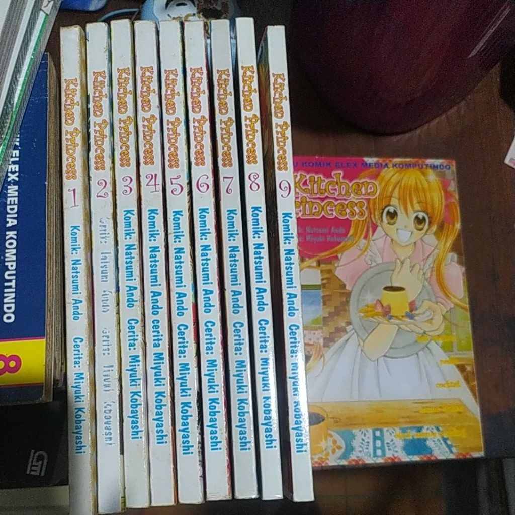 komik preloved romance set kitchen princess - natsumi ando