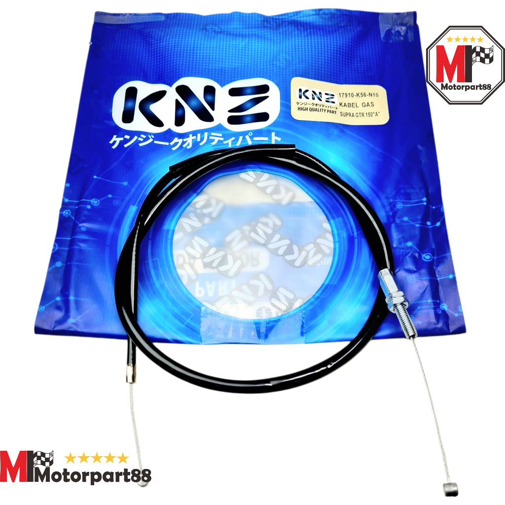 KABEL TALI GAS HONDA SUPRA GTR 150 BAGIAN A DAN B K56 KNZ