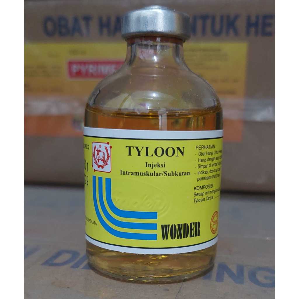 TYLOON (Antibiotik untuk infeksi saluran pernafasan/sesak pada ternak)
